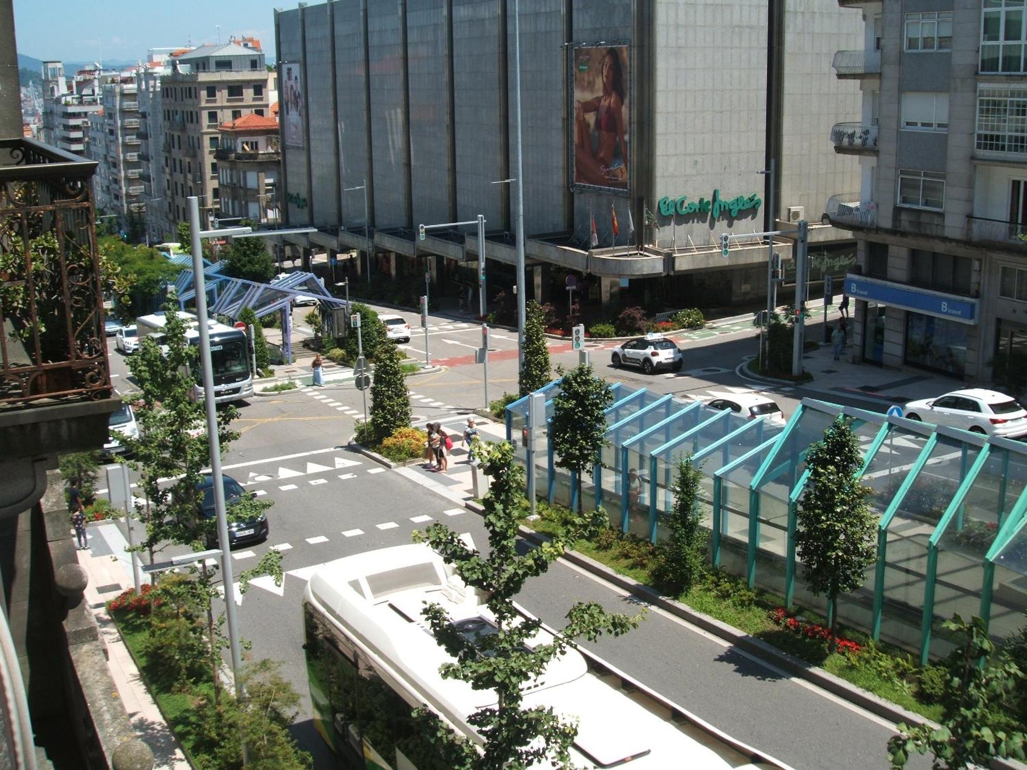 Piso Gran Via Vigo Apartment Exterior foto